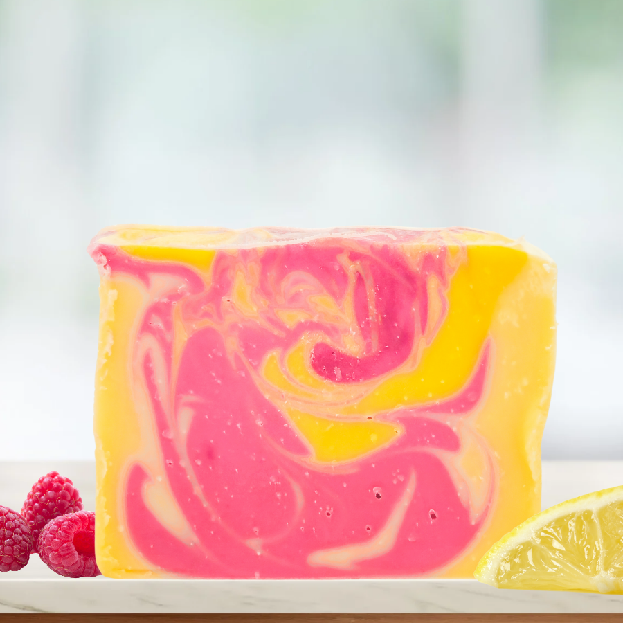 Raspberry Lemonade Cocoa Butter Soap