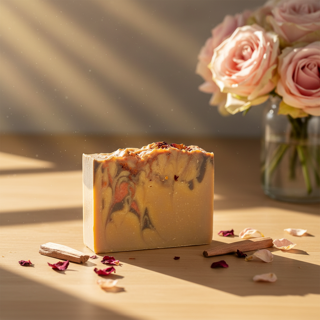 Sandalwood Rose Cocoa Butter Soap