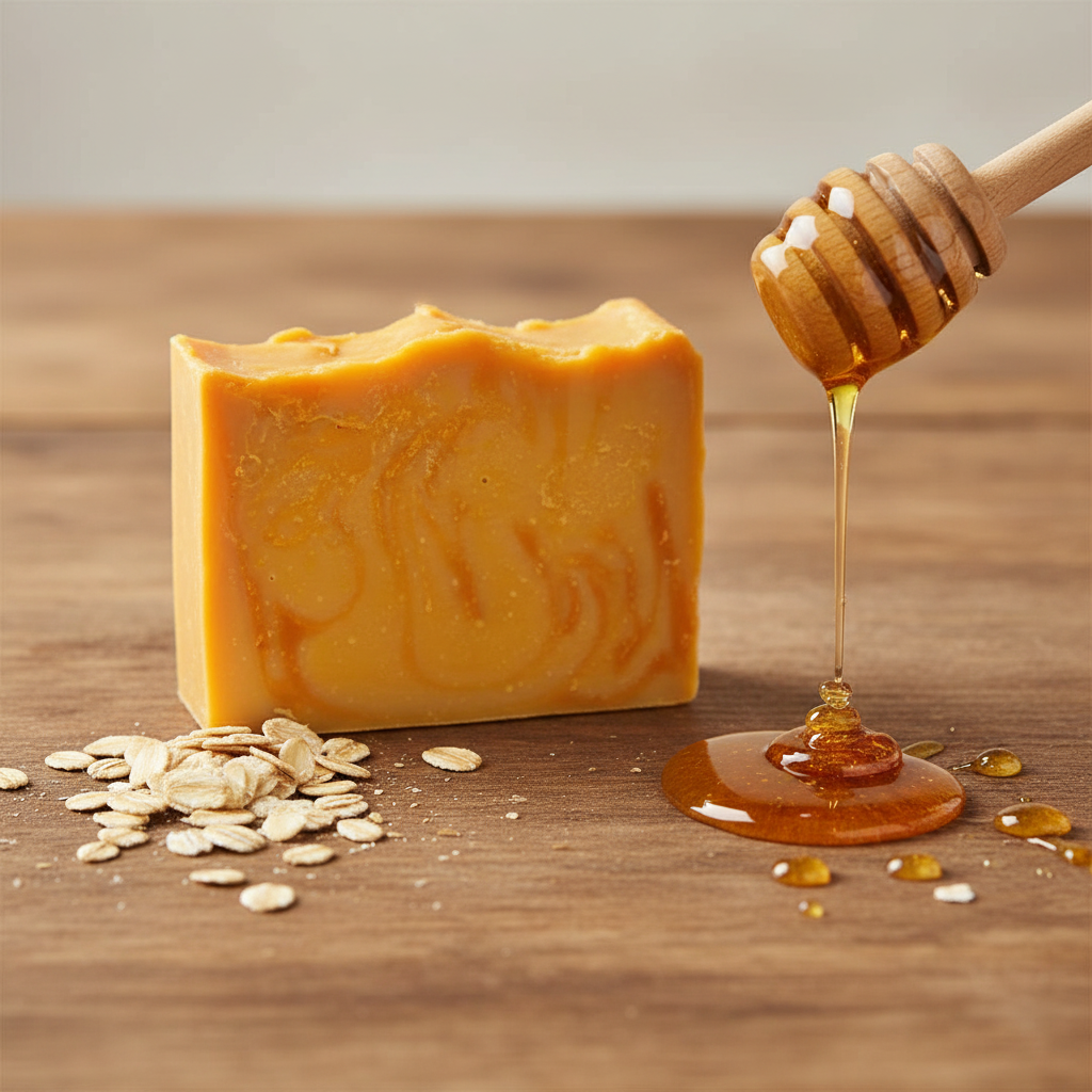 Oat, Milk, and Honey Cocoa Butter Soap